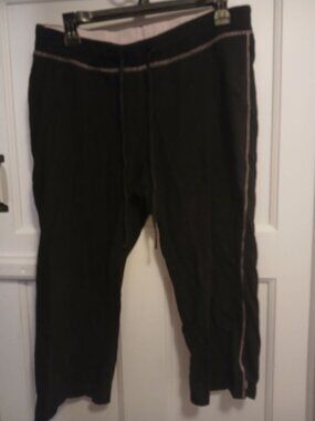 NYL Womens M Black and Purple Pants